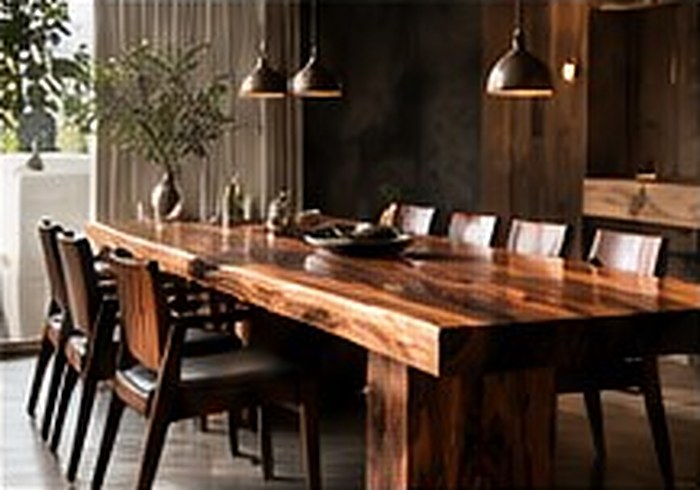 Rosewood dining room